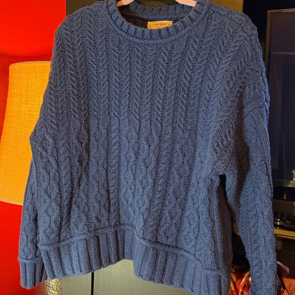 Lucky brand cable crew neck sweater - Picture 10 of 10